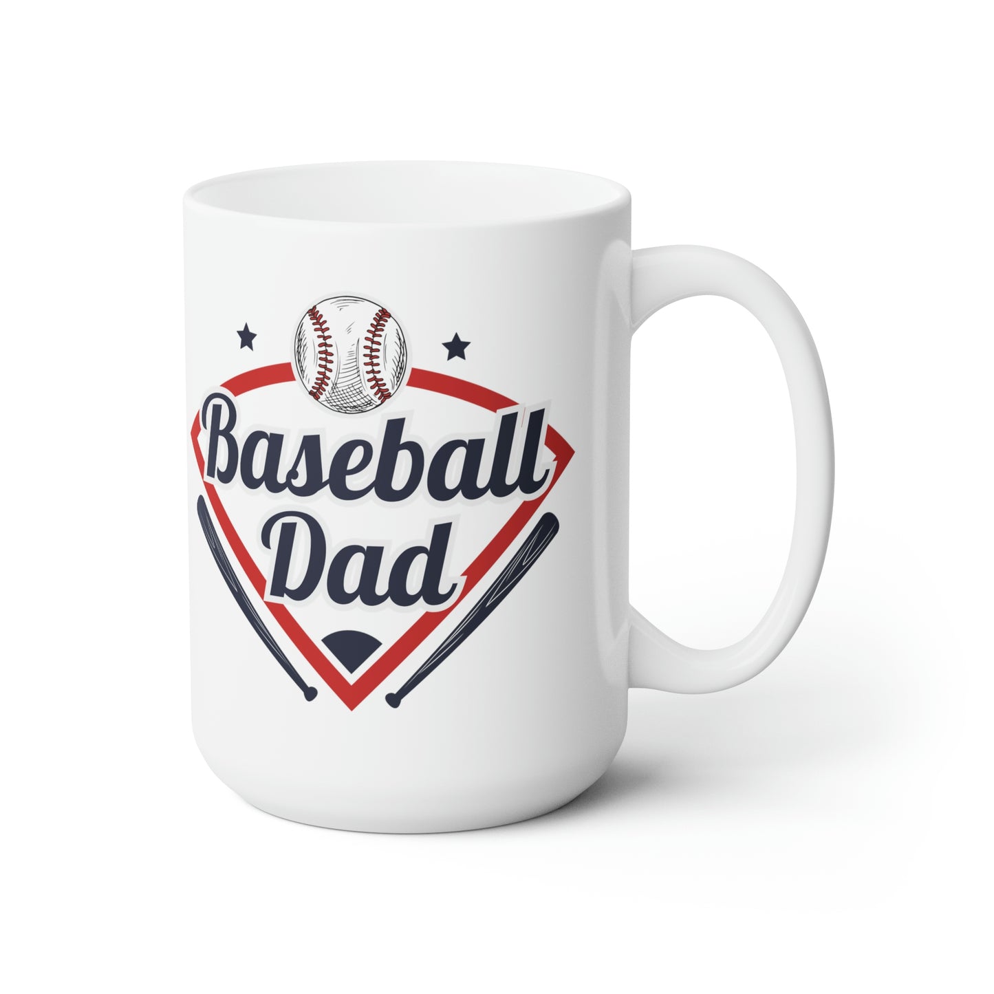 Baseball Dad Sports Coffee Mug